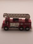 TIMEX COLLECTIBLE FIRE TRUCK MINI-CLOCK aprrox 4.75" long With New Battery