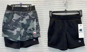 NWT Champion Boys' 2-Pack Terry Shorts Size Small (7/8) - NWT - Picture 1 of 12
