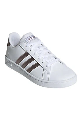 Adidas Grand Court K Kinder Unisex Sneaker weiss EF0101