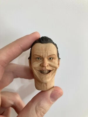 1/6 Jack Nicholson Batman 1989 Joker Museum cabeza de escena para Hot Toys/Ma... - Imagen 1 de 4