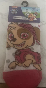 Paw Patrol Girl Trainer Socks sz 9-11 - Picture 1 of 4