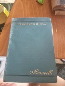Wörterbuch für Korrespondenzen in Zahlen Baravelli 1888 Ermanno Loescher Rom - Bild 1 von 13