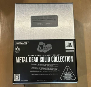 Metal Gear Solid 20th Anniversary Collection 1987-2007 Japan import PS1 PS2 PSP - Picture 1 of 3