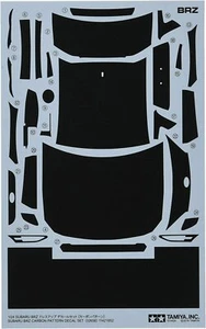 Tamiya 12658 1/24 SCALE SUBARU BRZ CARBON PATTERN DECAL SET No.58 - Picture 1 of 2