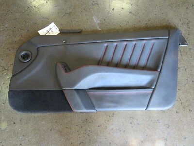 Ferrari 612 Scaglietti, RH, Right, Front Door Trim Panel, Blk/Red Stitch, Used - Image 1 of 4