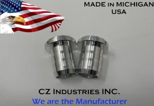 Aluminum Weld On / Weld In Barb Fitting Nipple for 3/4" I.D. Hose - Qty 2 - Picture 1 of 3