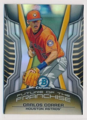 2014 Bowman Mini Future Of The Franchise #FF-CC Carlos Correa Houston Astros - Image 1 of 2