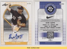 2018 Leaf Perfect Game National Showcase Yellow /25 Ryan Suppa #BA-RS2 Auto