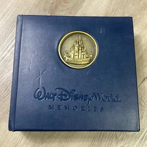 Disney Cinderella Castle Photo Album Scrapbook Souvenir w/ WDW Universal Photos - Picture 1 of 18