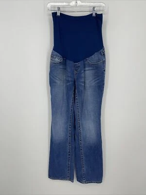 Secret Fit Belly Maternity Blue Bootcut Jeans Size Small - Image 1 of 4
