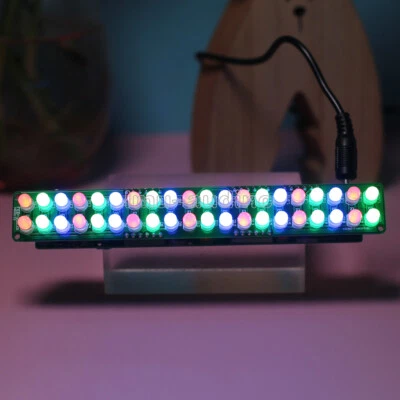 DC 3V-12V RGB LED Flashing Audio Spectrum Indicator LED Flashing Display Module - Bild 1 von 4