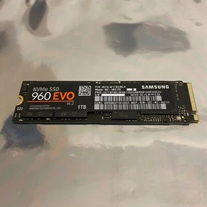 SAMSUNG 960 EVO M.2 1TB NVMe PCI-Express 3.0 x4 Internal SSD MZ-V6E1T0 - Photo 1/2