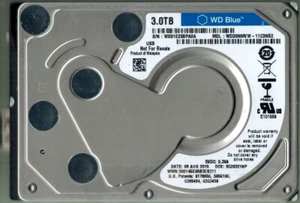 WD30NMVW-11C3NS2 S/N: WXS1E WESTERN DIGITAL 3TB MALAYSIA AUG 2015 - Picture 1 of 2