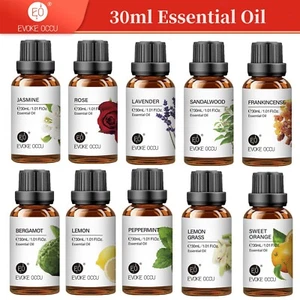 30mL/1oz. Essential Oils Pure Natural for Diffuser Aromatherapy home Humidifier - Picture 1 of 58