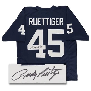 Rudy Ruettiger signiertes Trikot (JSA COA) marineblau Notre Dame College Football - Bild 1 von 7