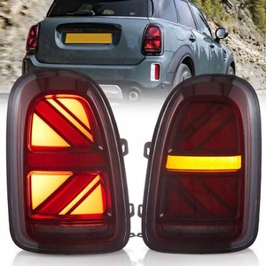 Mini Cooper Countryman F60 2017-up Luces traseras LED rojas secuenciales de una sola llama - Imagen 1 de 9
