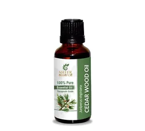 Cedarwood Atlas Oil-100% Pure Undiluted Therapeutic Grade Absolute 5ML-1000ML - Picture 1 of 6