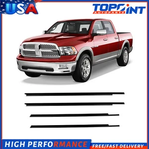 For 2009-2021 Dodge Ram 1500 2500 3500 4500 5500 Door Window Moulding Seal Belt - Picture 1 of 5