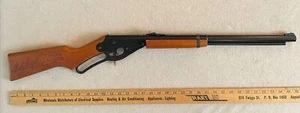 Daisy Red Ryder Model 1938B Air Rifle BB Gun Engraved Wood Stock - Picture 1 of 11