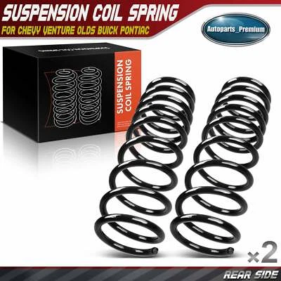2x Rear Coil Spring Set for Pontiac Montana 1999-2009 Chevy Venture Oldsmobile - Image 1 of 4