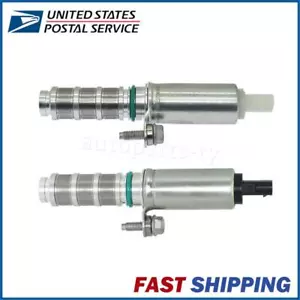 2x Intake &Exhaust Variable Valve Timing Solenoid VVT for Chevy Malibu Cadillac - Bild 1 von 6