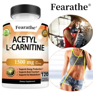 Acetyl L-Carnitin Kapseln 1500mg Tabletten Fettverbrenner Antioxidans - Bild 1 von 12