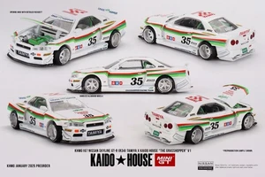 Nissan Skyline GT-R (R34) TAMIYA x KAIDO HOUSE "The GRASSHOPPER" V1 - 1:64 Neu - Bild 1 von 2
