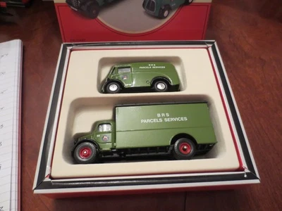 CORGI CLASSICS 1:43 & 1:50 BRITISH ROAD SERVICES - MORRIS J & BEDFORD VANS 97200 - Image 1 of 2
