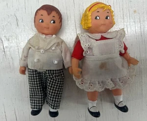 1995 Set Of Two 5” Campbells Kids Dolls - Bild 1 von 4