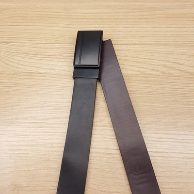 Cinturón ALFANI Para Hombre Talla XL Negro Marrón Negro Placa Reversible Hebilla Deslizable Foto 1 de 4