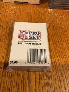 Juego profesional de fútbol americano 1990 actualización final sellado juego completo de 33 cartas - Emmitt Smith RC - Imagen 1 de 4