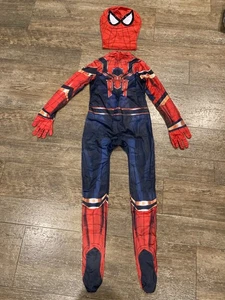 Spider Hero Costume Jumpsuit W/ Wrist Transmitter Toy Size 3 - 4 Years Halloween - Picture 1 of 7