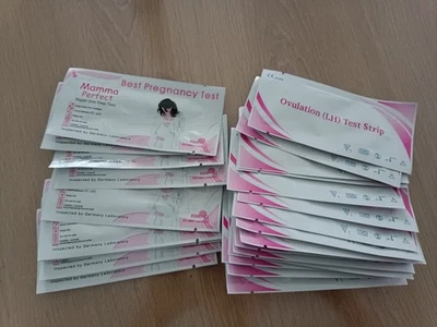 Schwangerschaftstest / Ovulationstest  / Frühtest (9 bzw. 18 Stück) - Bild 1 von 3