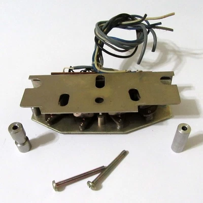 TEAC ® A-4010S Carrete Abierto Cinta Cubierta PARTE - OEM - Conjunto de Bloque de Cabezas + Guías Foto 1 de 3