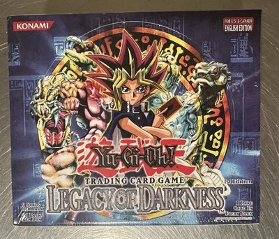 YUGIOH Legacy of Darkness 1st Edition 36 ct Booster Box Factory Sealed W/Case - Image 1 of 4