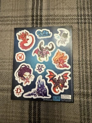Loot Crate Exclusive Cute But Deadly Magnet Set Blizzard - Image 1 of 2