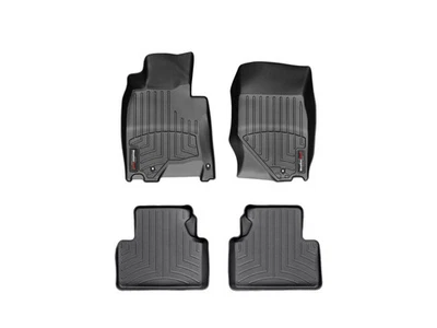 WeatherTech FloorLiner for 2015-2015 Infiniti Q40 - 1st & 2nd Row, Black - Image 1 of 4