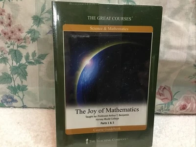 The Great Courses: The Joy Of Mathematics Complete 2 DVD & Guidebook Brand New  Foto 1 de 4
