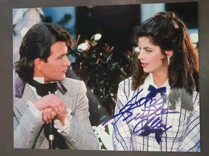 Kirstie Alley original Autogramm auf Großfoto,autograph,Fackeln Sturm,Star Trek - Bild 1 von 2