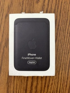 Apple iPhone Portefeuille FineWoven avec MagSafe - Noir - Photo 1 sur 4