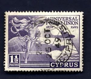CYPRUS -1949- 75 Annual World Postal Union - USED - Foto 1 di 1