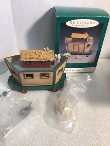 1994 Hallmark Andenken Weihnachtsschmuck Arche Noah 3er Set Sonderedition  - Bild 1 von 6