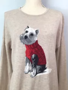 J. Jill Dog Sweater Top - Picture 1 of 7