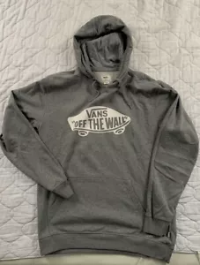 Vans Off the Wall Hoodie Pullover mit Kapuze Original grau L - Bild 1 von 5