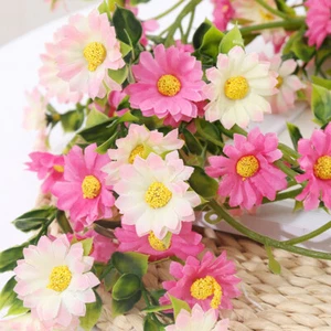 6FT Artificial Daisy Vine Garland Foliage Plant Trailing Flower Home Decor NEW - Picture 1 of 30