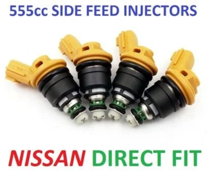 550cc Side Feed Fuel Injectors for NISSAN SR20 S13 S14 S15 SR20DET FLOW MATCHED - Picture 1 of 1