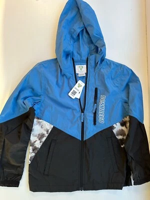 Chicos Talla S DC SHOE CO EE. UU. Resistente al Agua Cremallera Sudadera con Capucha Chaqueta Azul NUEVA £45 Foto 1 de 4