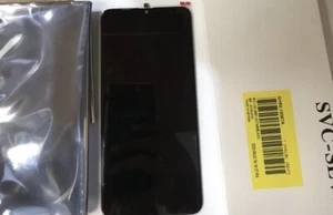 GENUINE SAMSUNG GALAXY J7 PRIME SM-G610F LCD G610 SCREEN DISPLAY BLACK ORIGINAL - Picture 1 of 1
