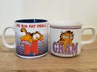 Tasses à café vintage Garfield Enesco Gram & pas de gros prix 50 Jim Davis 1978