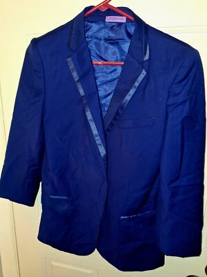 1 Pc boys H&M Navy suit Jacket Sz 5-6Y - Image 1 of 4